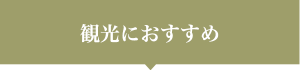 観光におすすめ