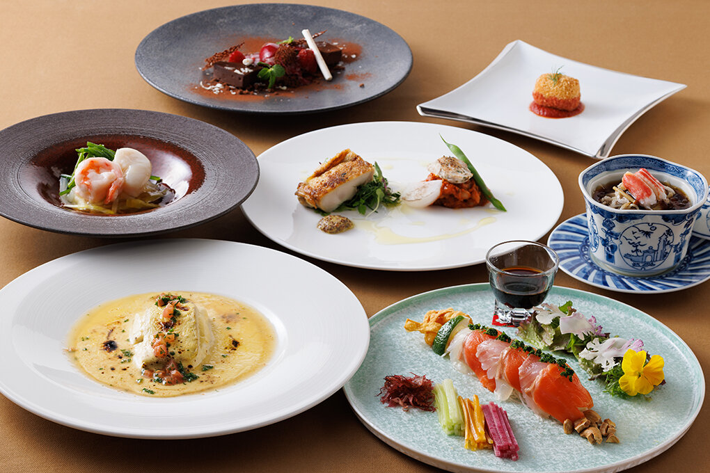 【ホテル＆ディナー】ヌーベルシノワと鉄板フレンチディナーコラボレーションコース付＜夕・朝食付＞