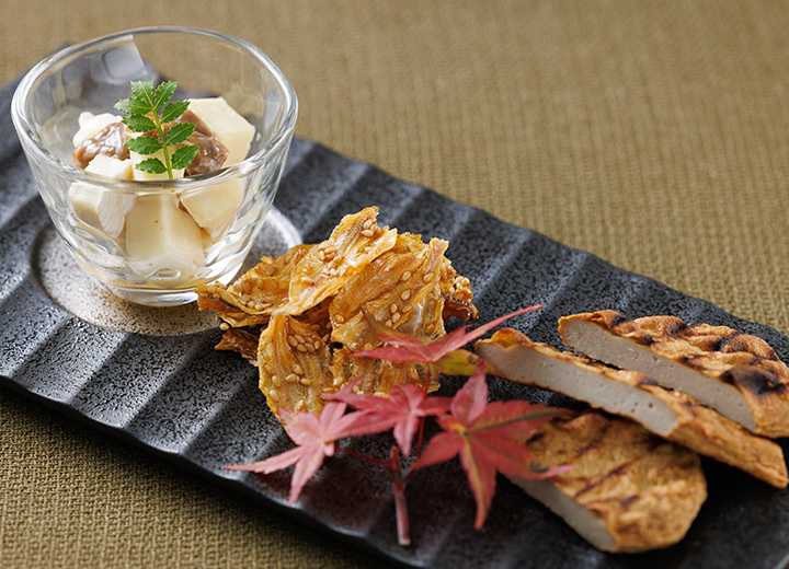 高知県産酒の肴三種盛り