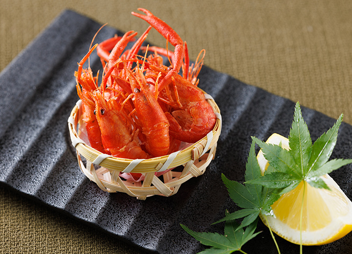 川海老のから揚げ