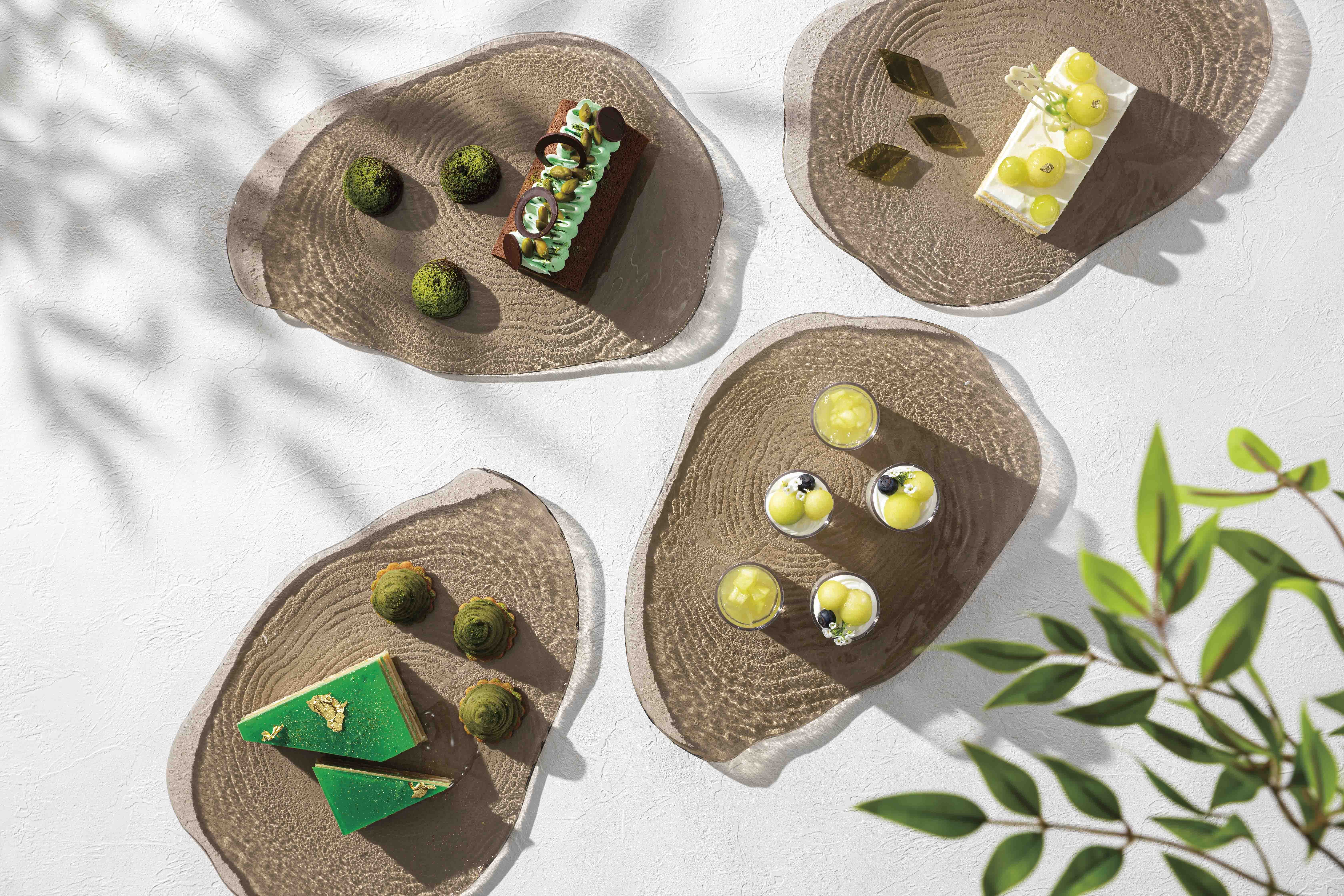 スイーツビュッフェ「Melon & Matcha」（6/27･28）