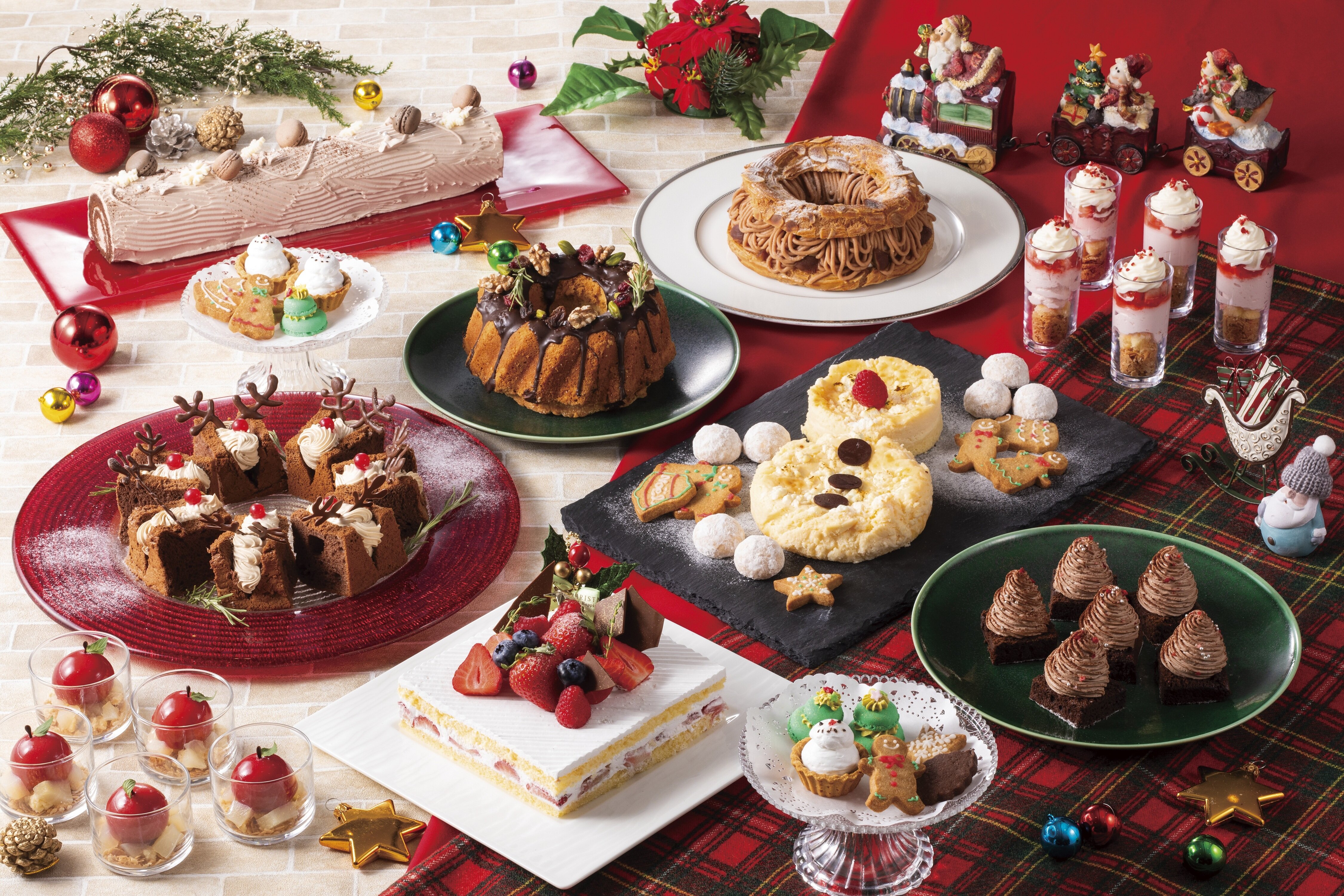 スイーツビュッフェ「クリスマスホリデー」（12/12・13）