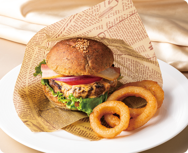 舞浜バーガープレート