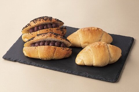 塩パン（プレーン＆粒あん）