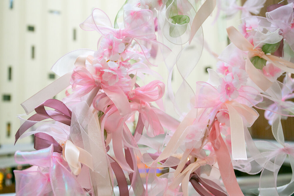 ゲスト参加型アート「つながる色、つむぐ想い。」