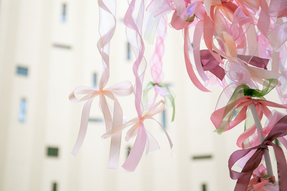 ゲスト参加型アート「つながる色、つむぐ想い。」