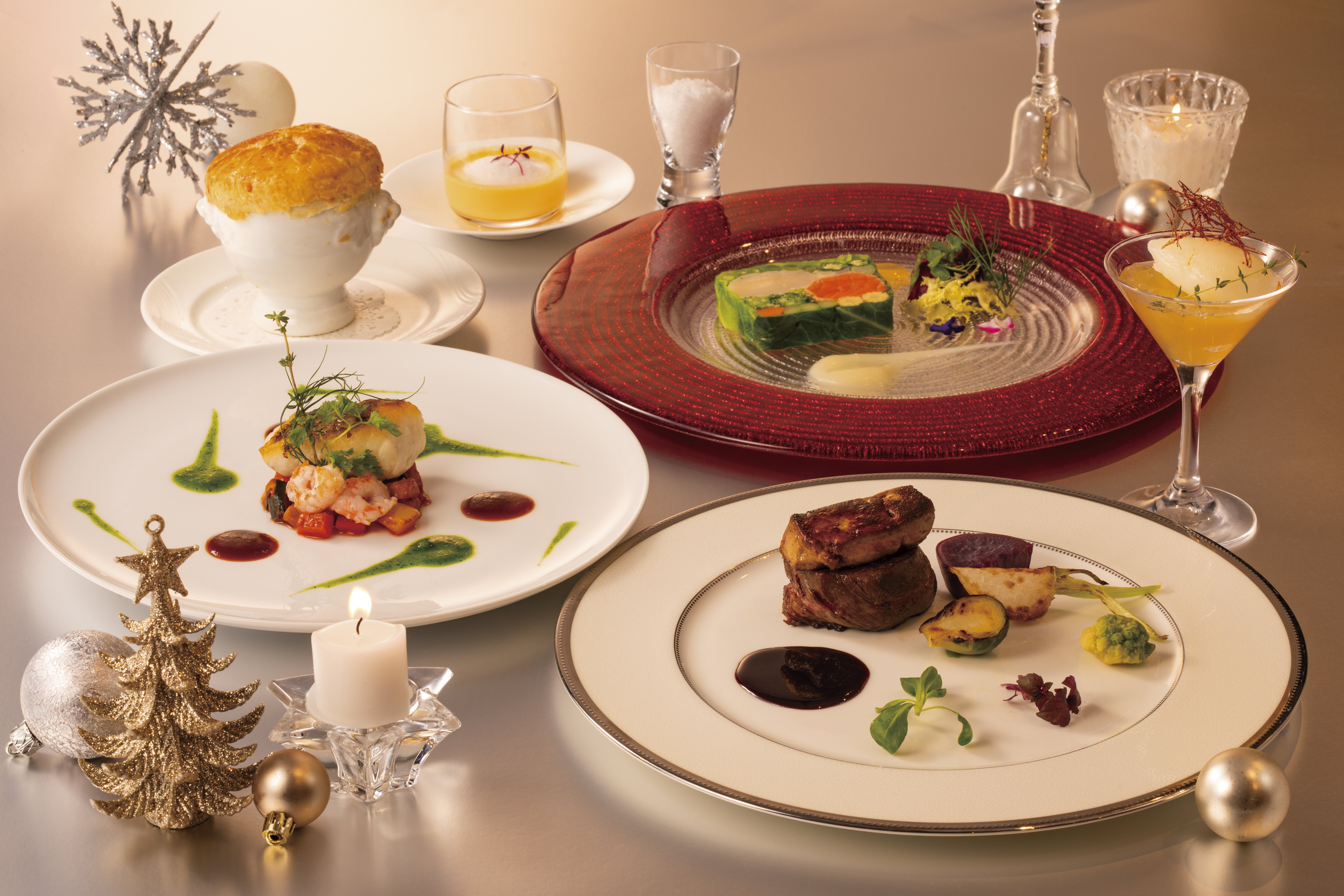 クリスマスディナーコース ～Lumiére de Noël～