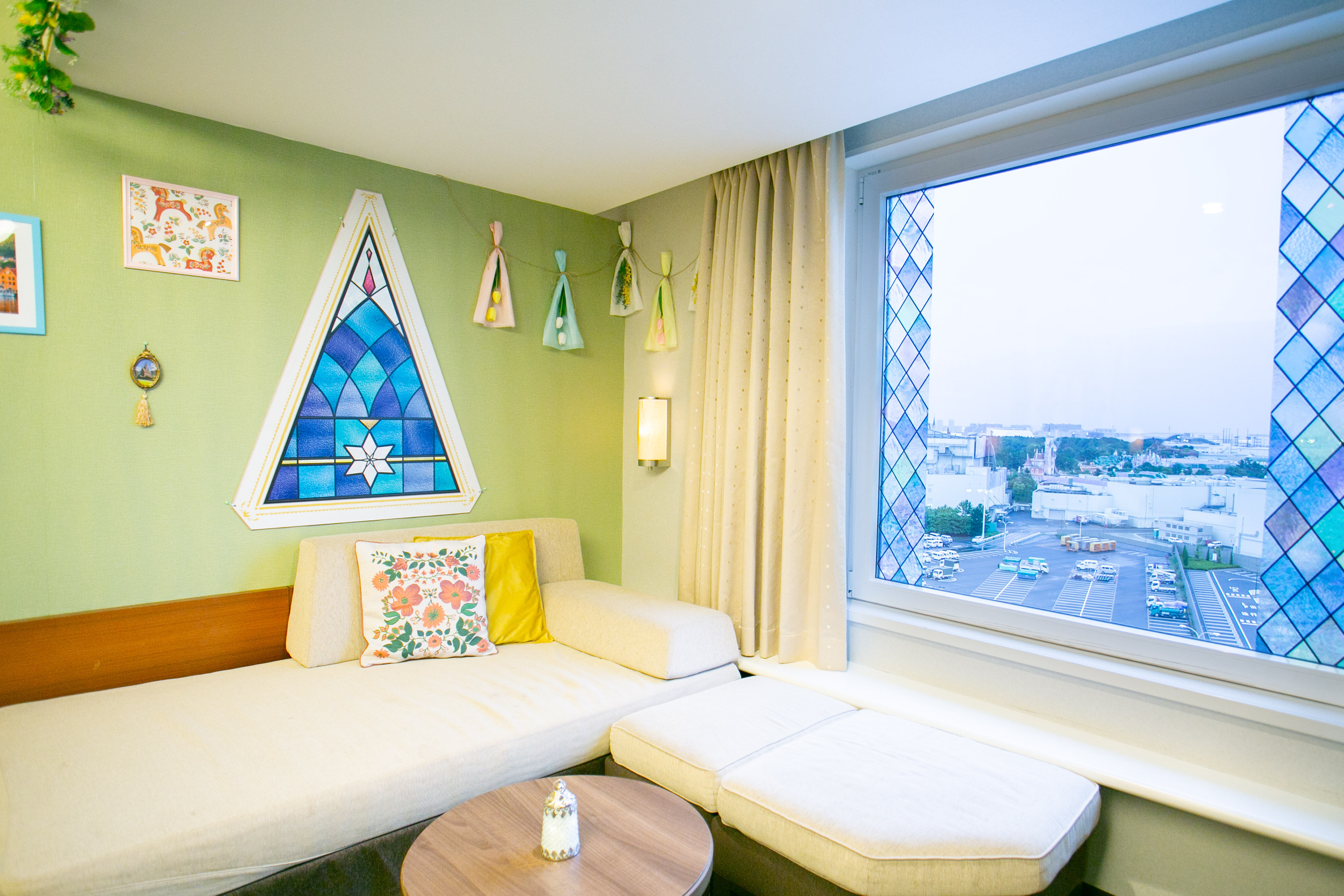 やわらかな緑と花々の彩りに包まれて「ノルディック・ヒュッゲルーム」