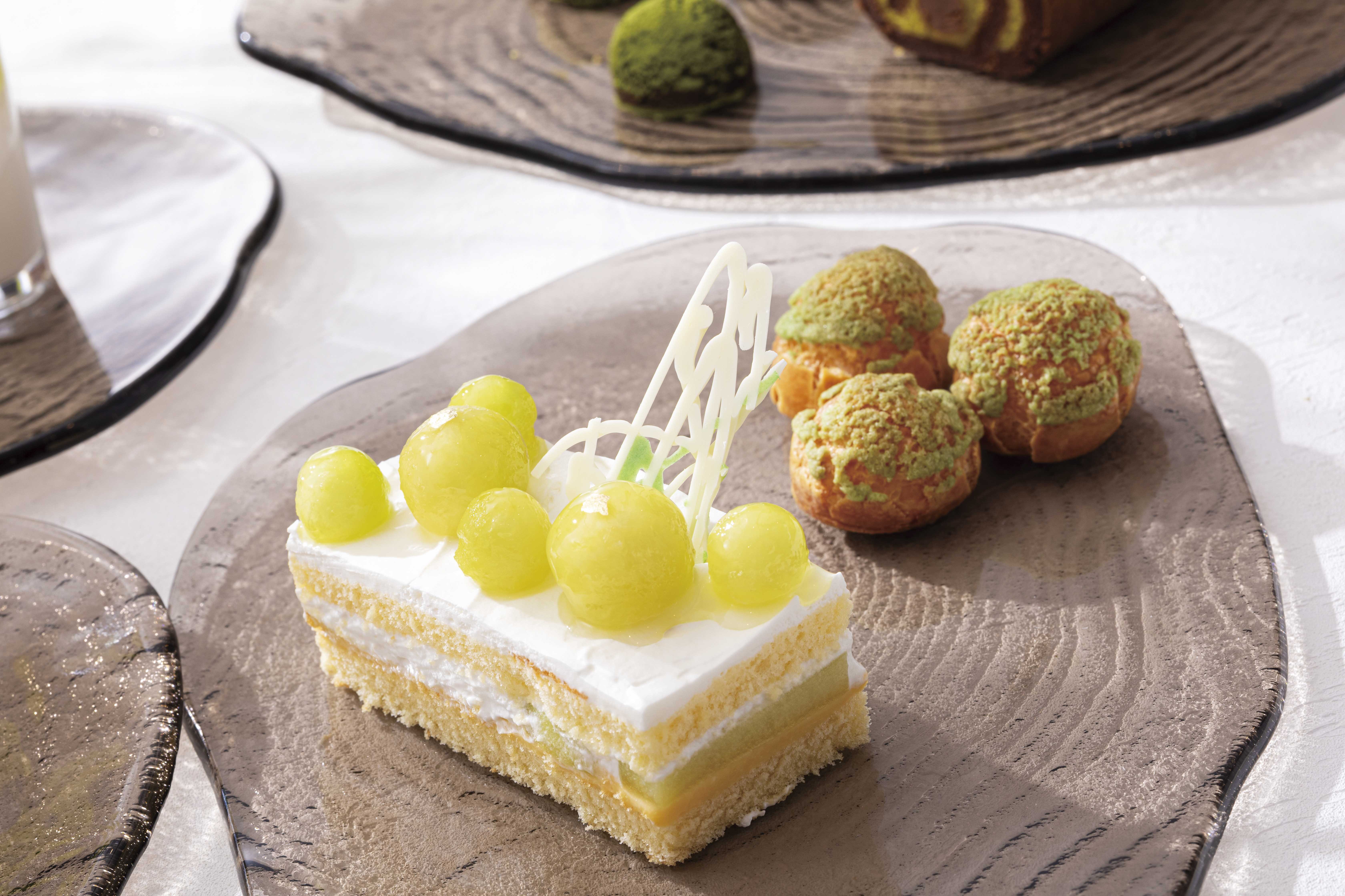スイーツビュッフェ「Melon & Matcha」