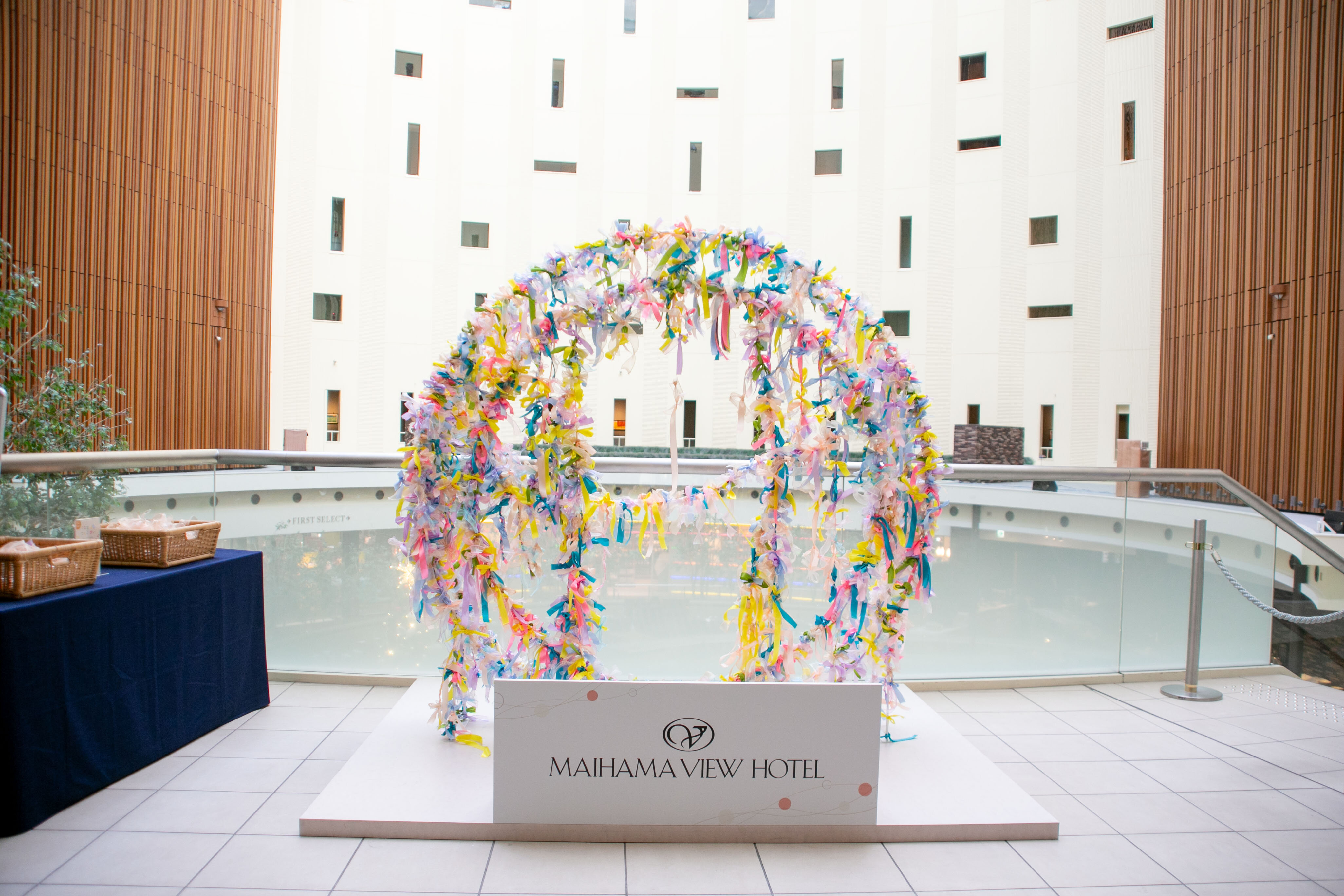 ゲスト参加型アート「つながる色、つむぐ想い。」