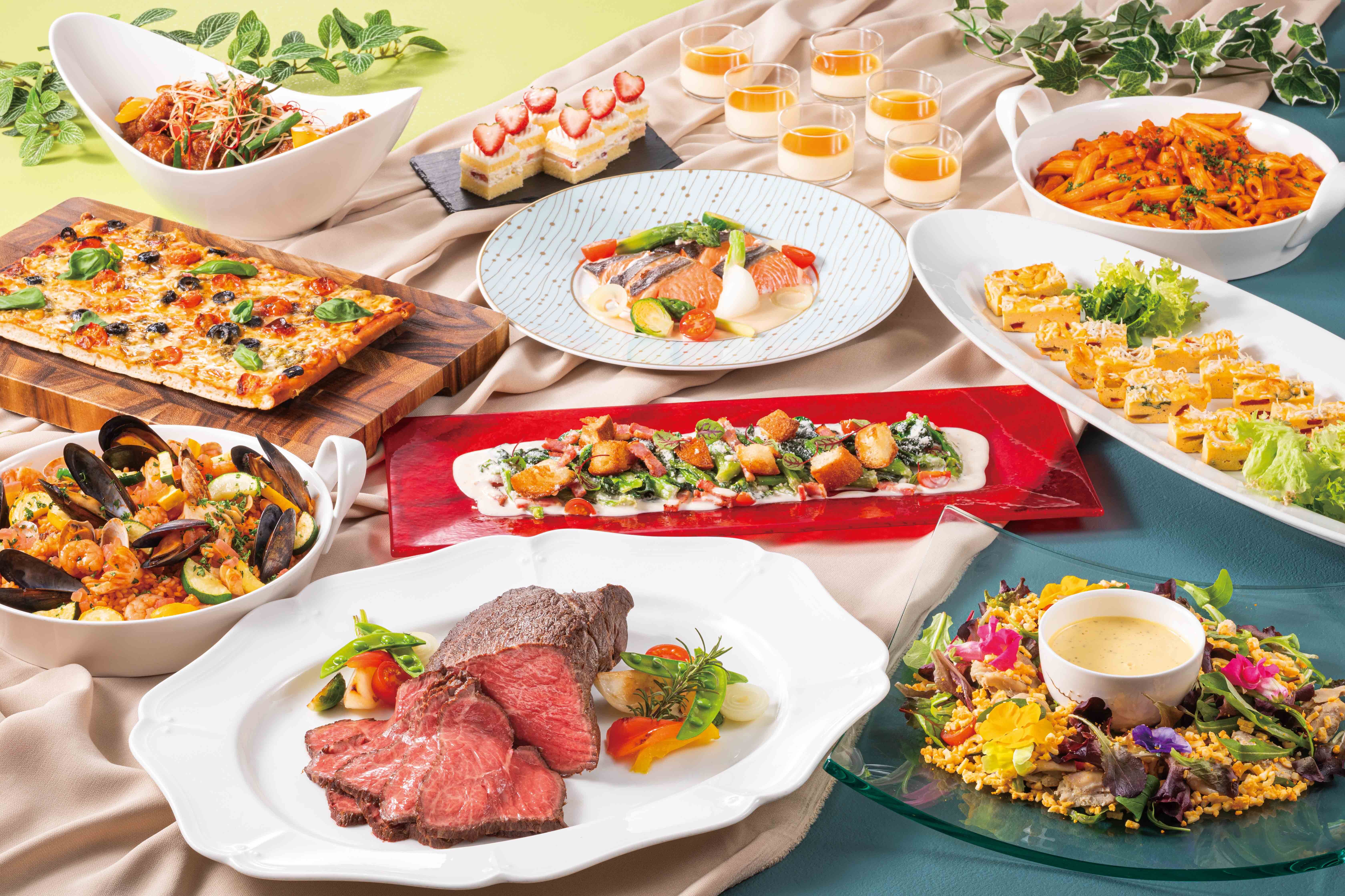 ウィークエンドディナービュッフェ（4/10～5/31）