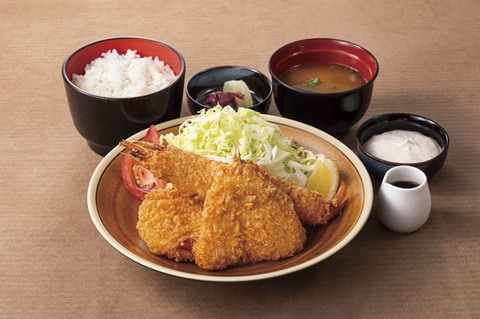 ミックスフライ御膳