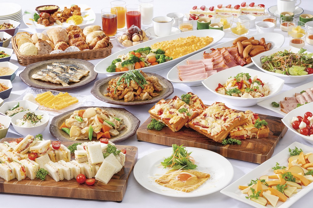 レストラン ファインテラスでの 朝食ビュッフェ(イメージ)