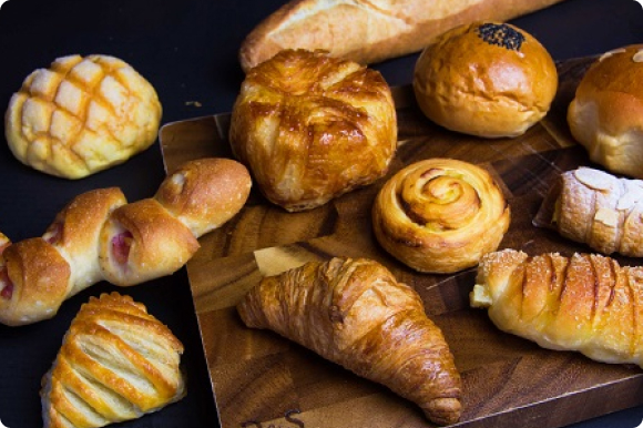 種類豊富なパン